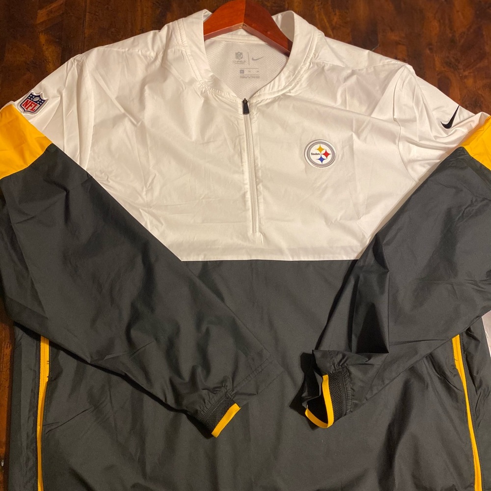 Pittsburgh Steelers Nike Jacket XL Coaches Jacket